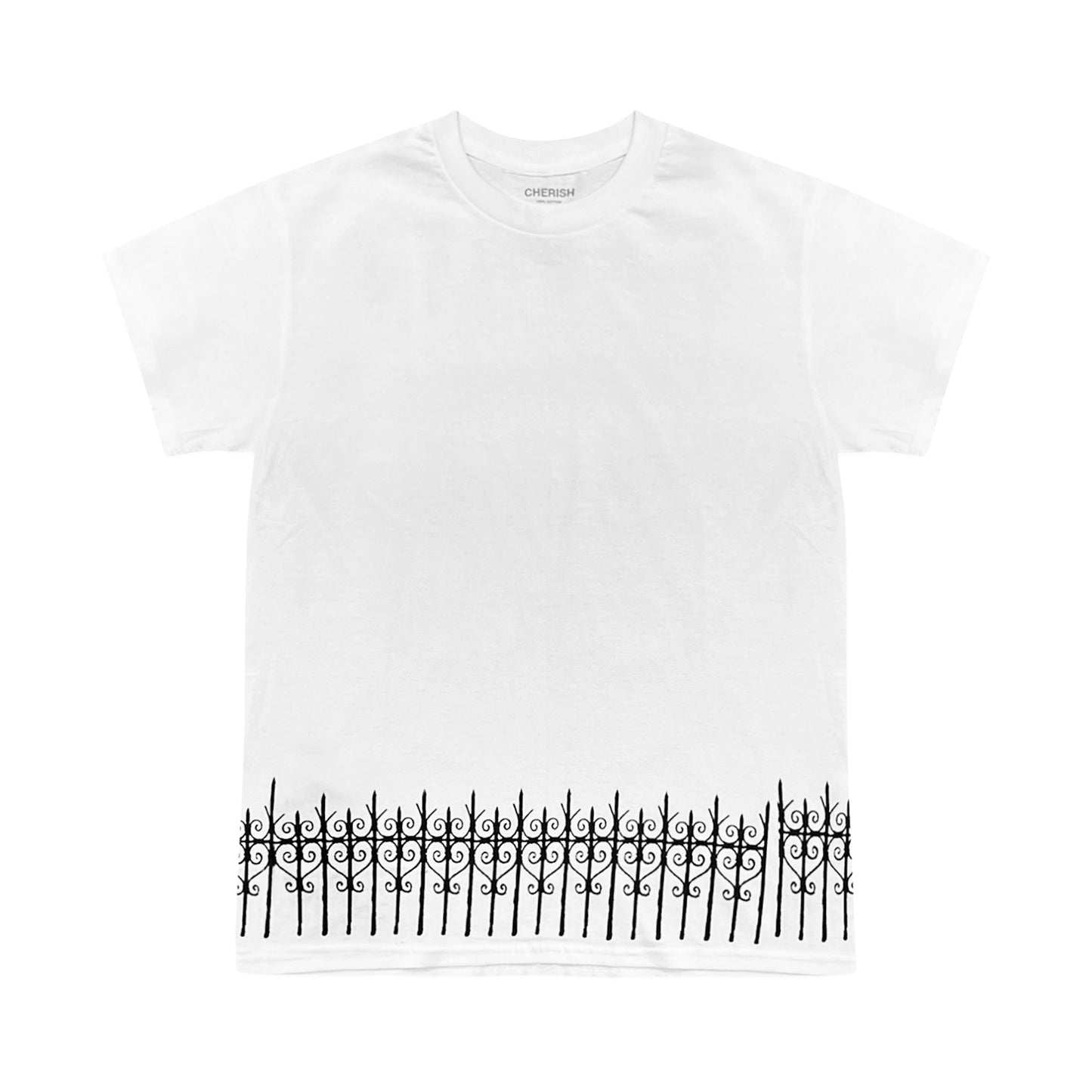 Heart fence tee-shirt