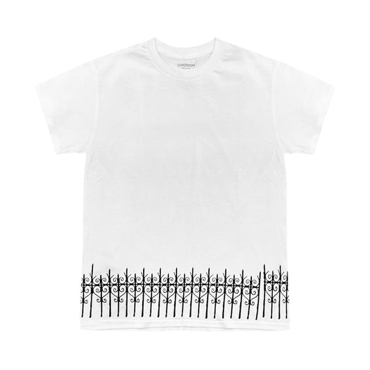 Heart fence tee-shirt