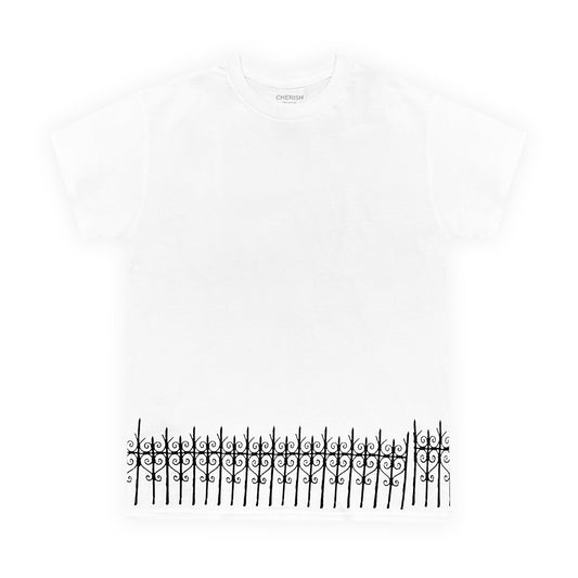 Heart fence tee-shirt