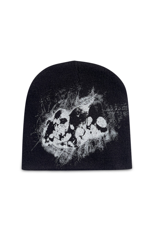 Jace Scott x Cherish Skull Beanie